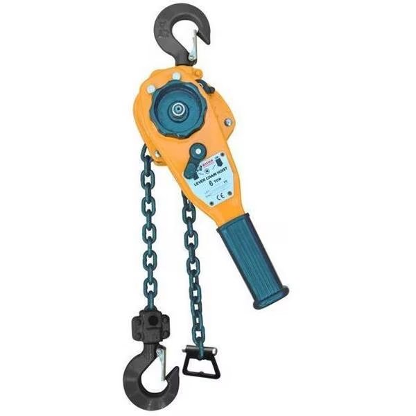 3 Ton Lever Chain Hoist, 20 Ft, Black Oxide Chain, Bison Lifting Equipment, Mfr#: LH30-20-B